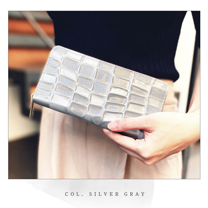 【財布の百貨店公式】 本革 2nd ステンドグラス 長財布 レディース 女性 財布 サイフ 【安心の返品保証付き】