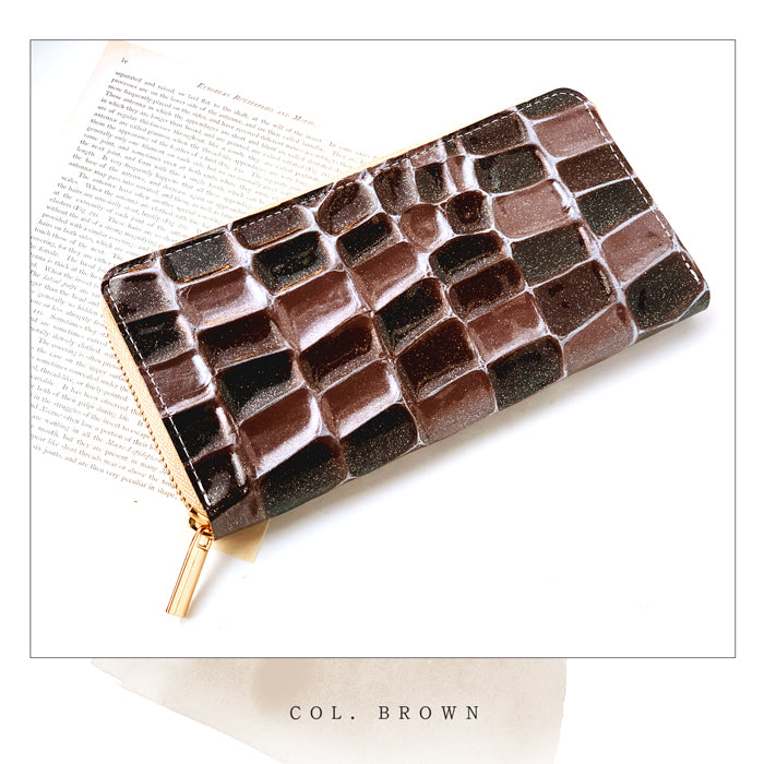 【財布の百貨店公式】 本革 2nd ステンドグラス 長財布 レディース 女性 財布 サイフ 【安心の返品保証付き】