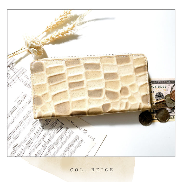 【財布の百貨店公式】 本革 2nd ステンドグラス 長財布 レディース 女性 財布 サイフ 【安心の返品保証付き】