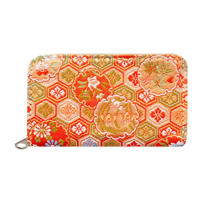 【財布の百貨店公式】 西陣織 明 コインケース 財布 小銭入れ レディース メンズ ラウンド型ファスナー - 高級感漂う日本製の和風財布 | プレゼントにも最適 【安心の返品保証付き】