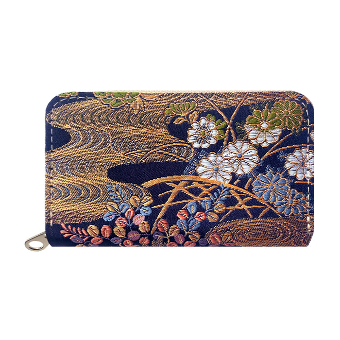 【財布の百貨店公式】 西陣織 明 コインケース 財布 小銭入れ レディース メンズ ラウンド型ファスナー - 高級感漂う日本製の和風財布 | プレゼントにも最適 【安心の返品保証付き】