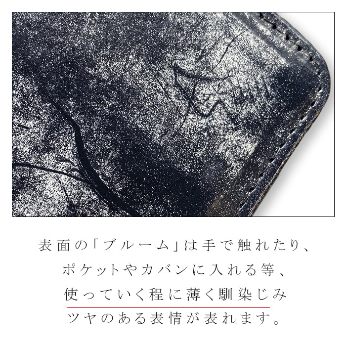 【財布の百貨店公式】 イギリス製 本革 ブライドルレザー コインケース 小銭入れ コンパクト ラウンドファスナー 牛革 タンニンなめし【安心の返品保証付き】