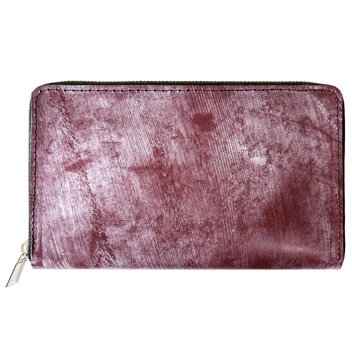 【財布の百貨店公式】 通帳も入る長財布 イギリス製 ブライドルレザー マルチケース 本革 パスポート 母子手帳 ケース 大容量 多機能 ラウンドファスナー メンズ 【安心の返品保証付き】