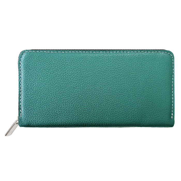 【財布の百貨店公式】 長財布 財布 本革 メンズ ラウンド型ファスナー 型押し 牛革 本革長財布 さいふ サイフ ベーシックダンディ | スマートに格を上げる、大人の長財布 【安心の返品保証付き】