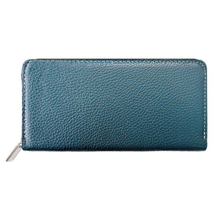 【財布の百貨店公式】 長財布 財布 本革 メンズ ラウンド型ファスナー 型押し 牛革 本革長財布 さいふ サイフ ベーシックダンディ | スマートに格を上げる、大人の長財布 【安心の返品保証付き】