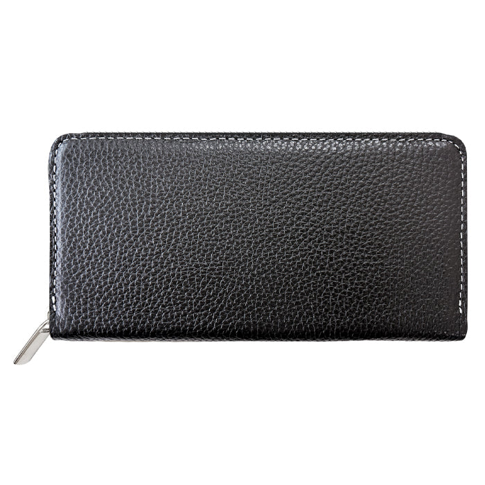 【財布の百貨店公式】 長財布 財布 本革 メンズ ラウンド型ファスナー 型押し 牛革 本革長財布 さいふ サイフ ベーシックダンディ | スマートに格を上げる、大人の長財布 【安心の返品保証付き】