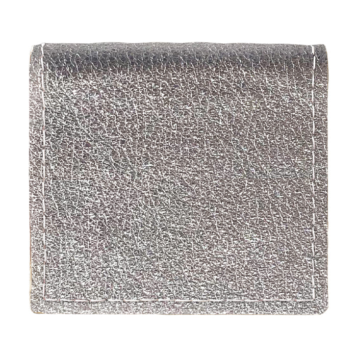 【財布の百貨店公式】 ボックス型 コインケース イタリア産 本革 グリッター 小銭入れ レディース 革 コンパクト スリム 薄型 牛革 クロム鞣し イタリアンレザー 【安心の返品保証付き】