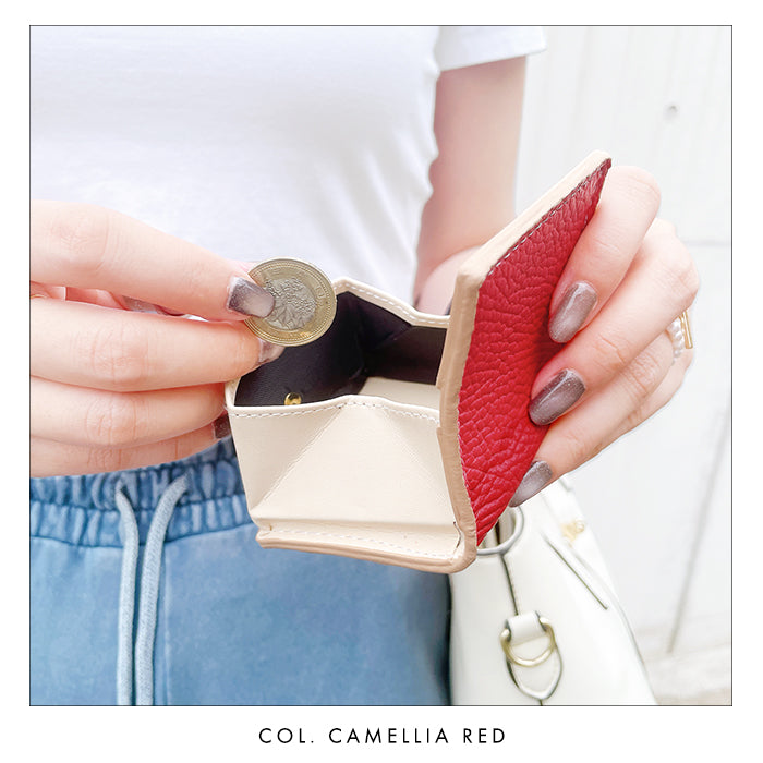 【財布の百貨店公式】 本革 ボックス型 コインケース ちょっとハイソな本革 メンズ レディース 小銭入れ コンパクト スリム 薄型 ケース 牛革 シボ 【安心の返品保証付き】