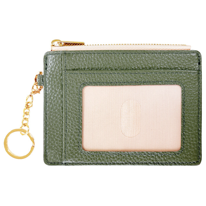 【財布の百貨店公式】 本革 上品な型押し 財布付き パスケース 定期入れ 小銭入れ カードケース 薄型 多機能 メンズ レディース PC2-P1-04 【安心の返品保証付き】