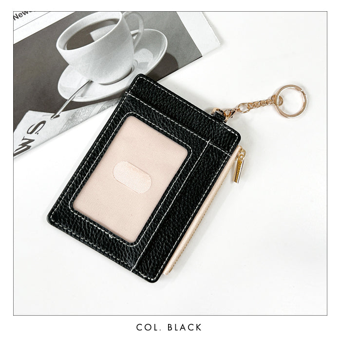 【財布の百貨店公式】 本革 上品な型押し 財布付き パスケース 定期入れ 小銭入れ カードケース 薄型 多機能 メンズ レディース PC2-P1-04 【安心の返品保証付き】