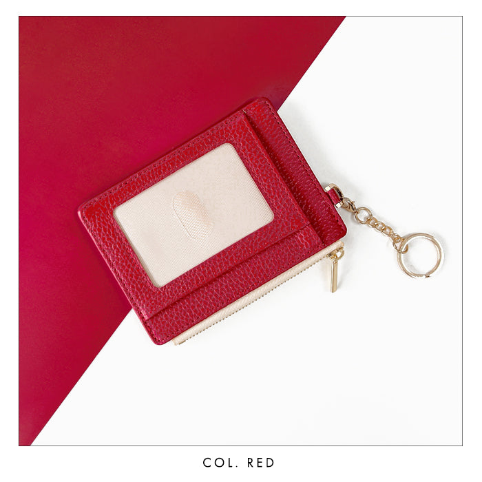 【財布の百貨店公式】 本革 上品な型押し 財布付き パスケース 定期入れ 小銭入れ カードケース 薄型 多機能 メンズ レディース PC2-P1-04 【安心の返品保証付き】