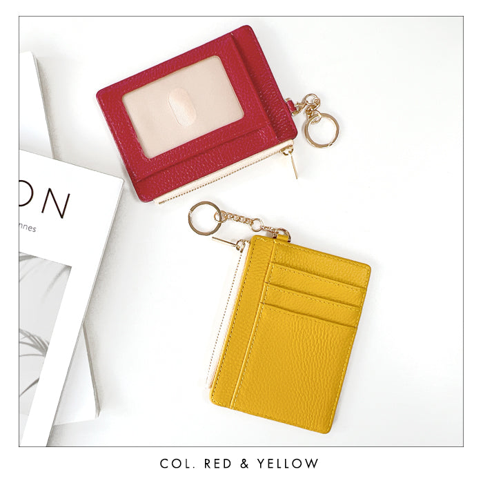 【財布の百貨店公式】 本革 上品な型押し 財布付き パスケース 定期入れ 小銭入れ カードケース 薄型 多機能 メンズ レディース PC2-P1-04 【安心の返品保証付き】