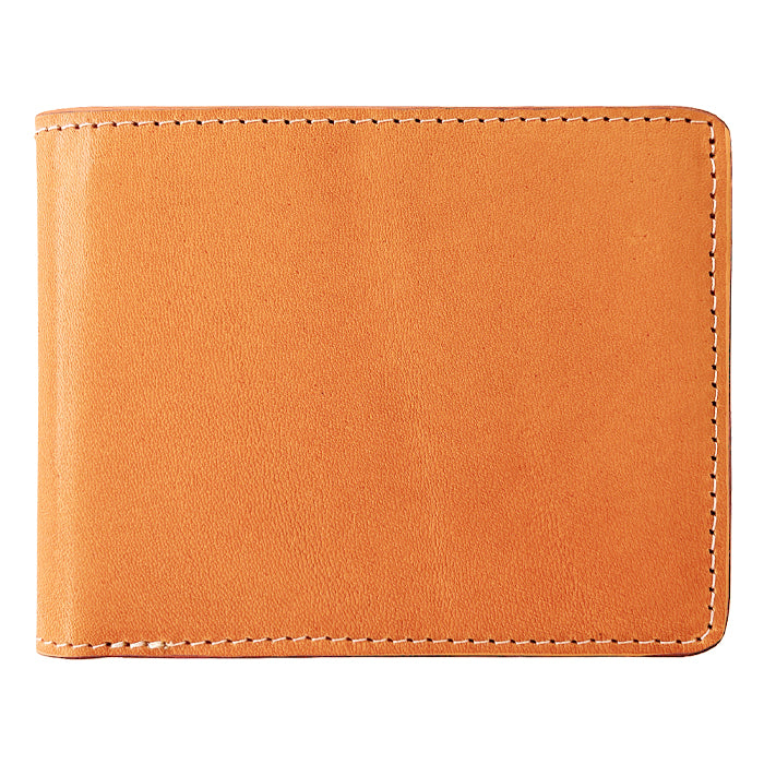 【財布の百貨店公式】 本革 上品な紳士レザー二つ折り財布 メンズ カード収納 小銭入れ コインケース付き サイフ ウォレット 薄型 コンパクト 【WM-D1-07】 【安心の返品保証付き】