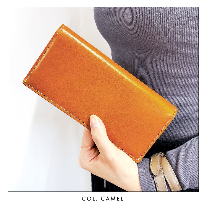 【財布の百貨店公式】 本革 上品な紳士レザー 二つ折り長財布 長財布メンズ サイフ さいふ ウォレット 革 レザー カード収納 小銭入れ コインケース付き WL-D2-07 【安心の返品保証付き】