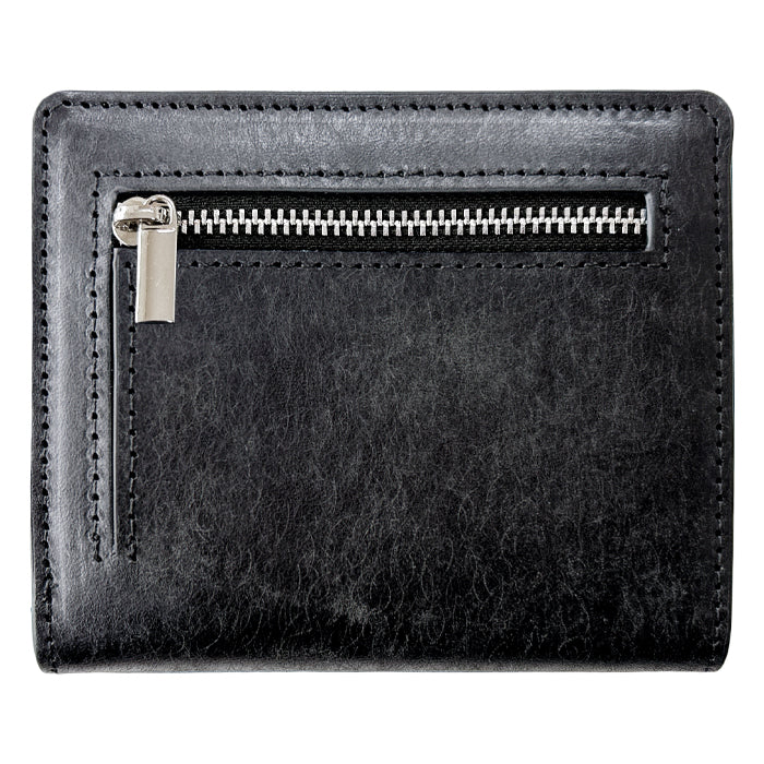 【財布の百貨店公式】 本革 レザリア スリム二つ折り財布 メンズ レディース カード収納 小銭入れ コインケース付き サイフ ウォレット 薄型 コンパクト 【WM-D3-02】 【安心の返品保証付き】