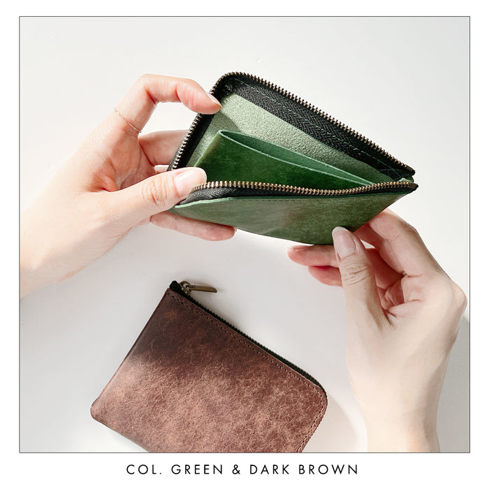 【財布の百貨店公式】 本革 レザリア L字ジッパー財布 レディース メンズ カード収納 小銭入れ サイフ ウォレット 革 レザー 牛革 【WM-L1-02】 【安心の返品保証付き】