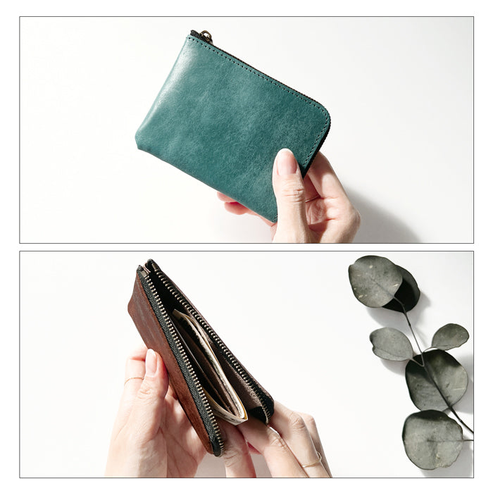 【財布の百貨店公式】 本革 レザリア L字ジッパー財布 レディース メンズ カード収納 小銭入れ サイフ ウォレット 革 レザー 牛革 【WM-L1-02】 【安心の返品保証付き】