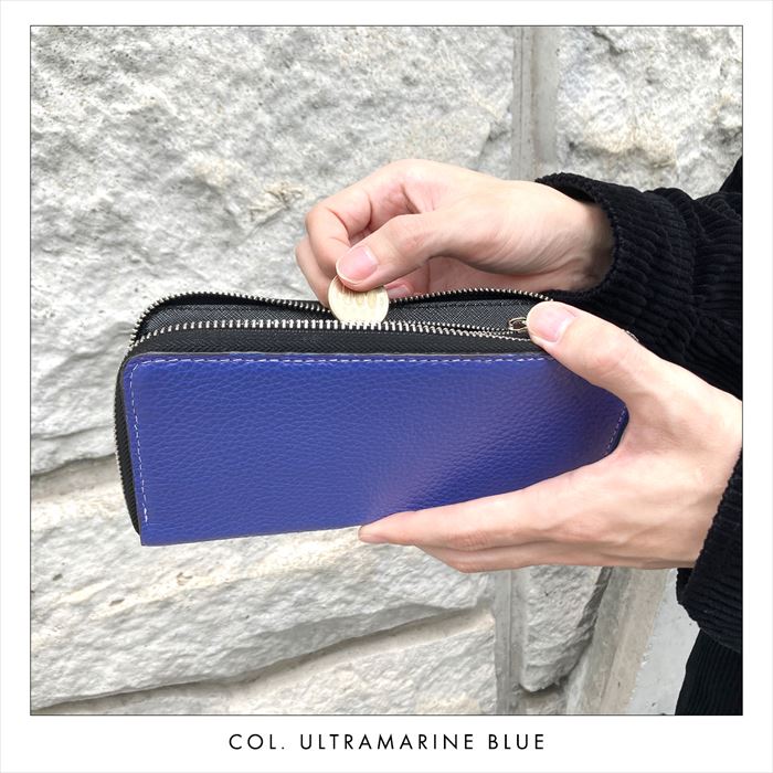 【財布の百貨店公式】 長財布 財布 本革 メンズ ラウンド型ファスナー 型押し 牛革 本革長財布 さいふ サイフ ベーシックダンディ | スマートに格を上げる、大人の長財布 【安心の返品保証付き】