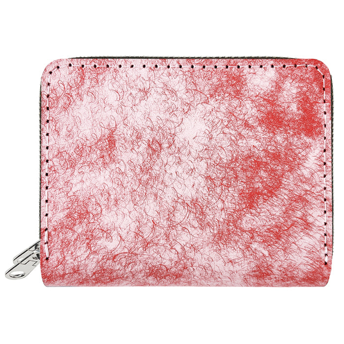 【財布の百貨店公式】 蛇腹 ダブルファスナー 財布 イタリア産 本革 マルゴーフォグ カード収納 ミニ財布 小さい財布 使いやすい 牛革 革財布 ラウンド型財布 イタリアンレザー 【安心の返品保証付き】