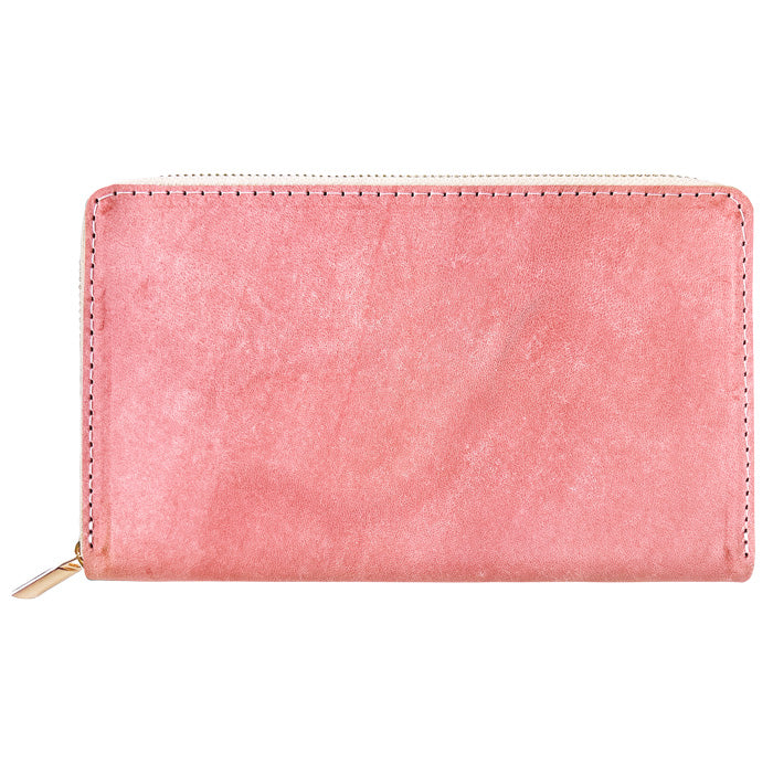 【財布の百貨店公式】 通帳も入る長財布 イタリア製 本革 マヤベリー マルチケース 本革 パスポート 母子手帳 ケース 大容量 多機能 ラウンドファスナー レディース メンズ イタリアンレザー 【安心の返品保証付き】