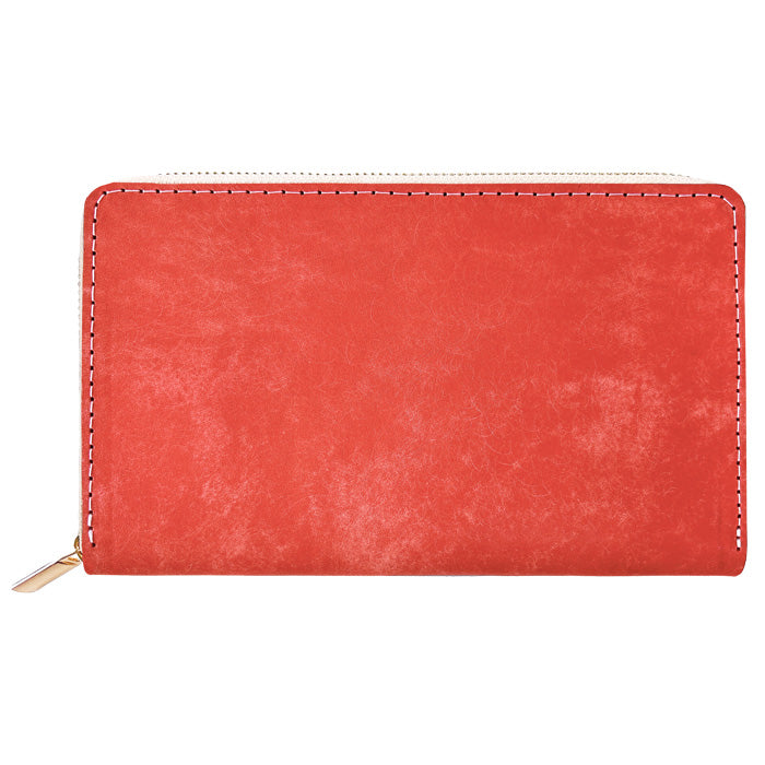 【財布の百貨店公式】 通帳も入る長財布 イタリア製 本革 マヤベリー マルチケース 本革 パスポート 母子手帳 ケース 大容量 多機能 ラウンドファスナー レディース メンズ イタリアンレザー 【安心の返品保証付き】