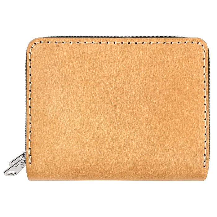 【財布の百貨店公式】 蛇腹 ダブルファスナー 財布 イタリア製 本革 ミズーリベリー カード収納 ミニ財布 小さい財布 使いやすい 牛革 革財布 ラウンド型財布 フィアンキベリー イタリアンレザー 【安心の返品保証付き】