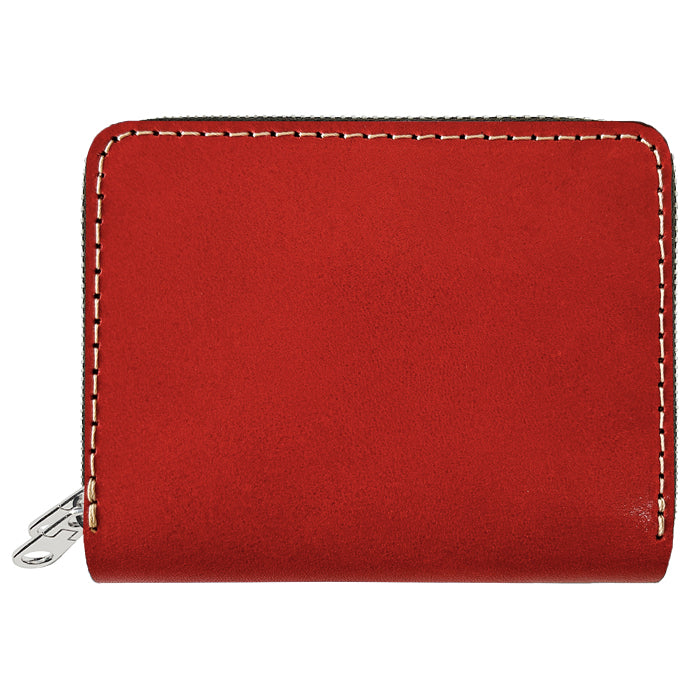 【財布の百貨店公式】 蛇腹 ダブルファスナー 財布 イタリア製 本革 ミズーリベリー カード収納 ミニ財布 小さい財布 使いやすい 牛革 革財布 ラウンド型財布 フィアンキベリー イタリアンレザー 【安心の返品保証付き】