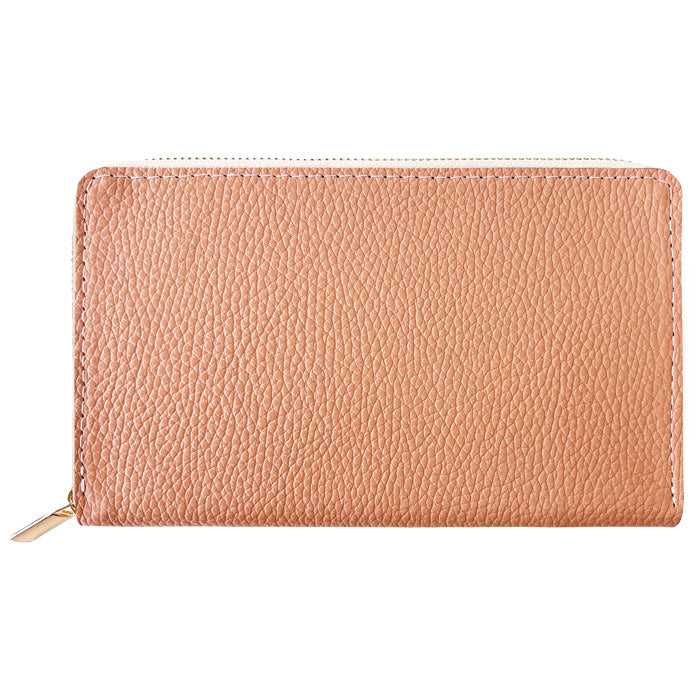 【財布の百貨店公式】 通帳も入る長財布 ニュアンスカラー マルチケース 本革 パスポート 母子手帳 ケース 大容量 多機能 ラウンドファスナー レディース 【安心の返品保証付き】