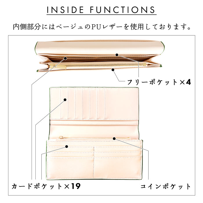 【財布の百貨店公式】 本革 オオツカ 長財布 二つ折り長財布 メンズ サイフ さいふ ウォレット 革 レザー カード収納 小銭入れ コインケース付き WL-D2-01 【安心の返品保証付き】