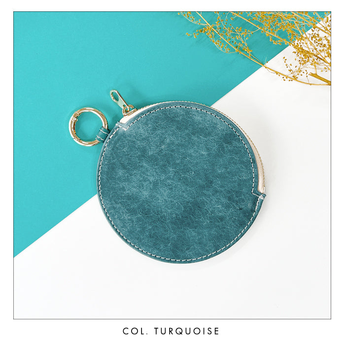 【財布の百貨店公式】 本革 レザリア レザー 丸い財布 小銭入れ メンズ レディース 革 レザー 牛革 ポーチ カード収納 CC-C2-02 【安心の返品保証付き】