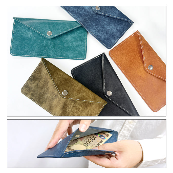 【財布の百貨店公式】 本革 レザリアレザー お札入れ 財布 サイフ 札入れ 小銭入れなし 薄型 さいふ 革 レザー 長財布 牛革 シンプルお札入れ 【安心の返品保証付き】