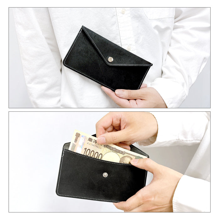 【財布の百貨店公式】 本革 レザリアレザー お札入れ 財布 サイフ 札入れ 小銭入れなし 薄型 さいふ 革 レザー 長財布 牛革 シンプルお札入れ 【安心の返品保証付き】