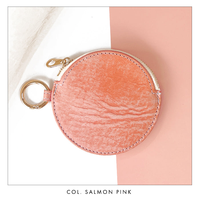 【財布の百貨店公式】 本革 レザリアレザー 丸形コインケース 小銭入れ メンズ レディース 革 レザー 牛革 風合い豊かな本革に、こだわりの5色 CC-C1-02 【安心の返品保証付き】