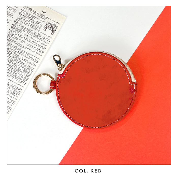 【財布の百貨店公式】 本革 レザリアレザー 丸形コインケース 小銭入れ メンズ レディース 革 レザー 牛革 風合い豊かな本革に、こだわりの5色 CC-C1-02 【安心の返品保証付き】