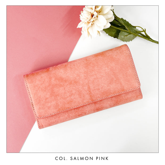 【財布の百貨店公式】 レザリアレザー 三つ折り長財布 本革 財布 メンズ 小銭入れ カード収納 コインケース サイフ さいふ ウォレット 革 レザー 牛革 風合い豊かな本革に、こだわりの5色 WL-T1-02 【安心の返品保証付き】