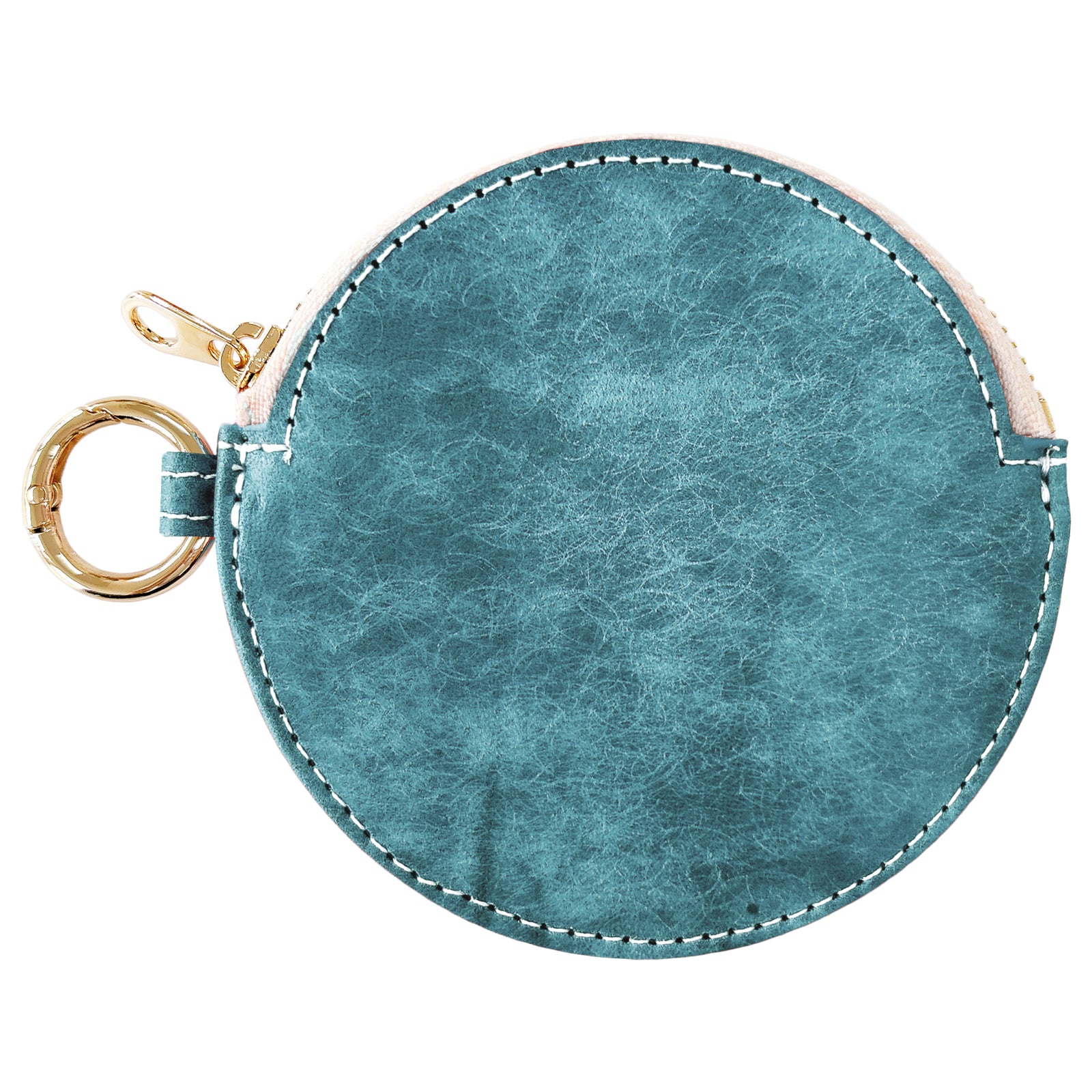 【財布の百貨店公式】 本革 レザリア レザー 丸い財布 小銭入れ メンズ レディース 革 レザー 牛革 ポーチ カード収納 CC-C2-02 【安心の返品保証付き】