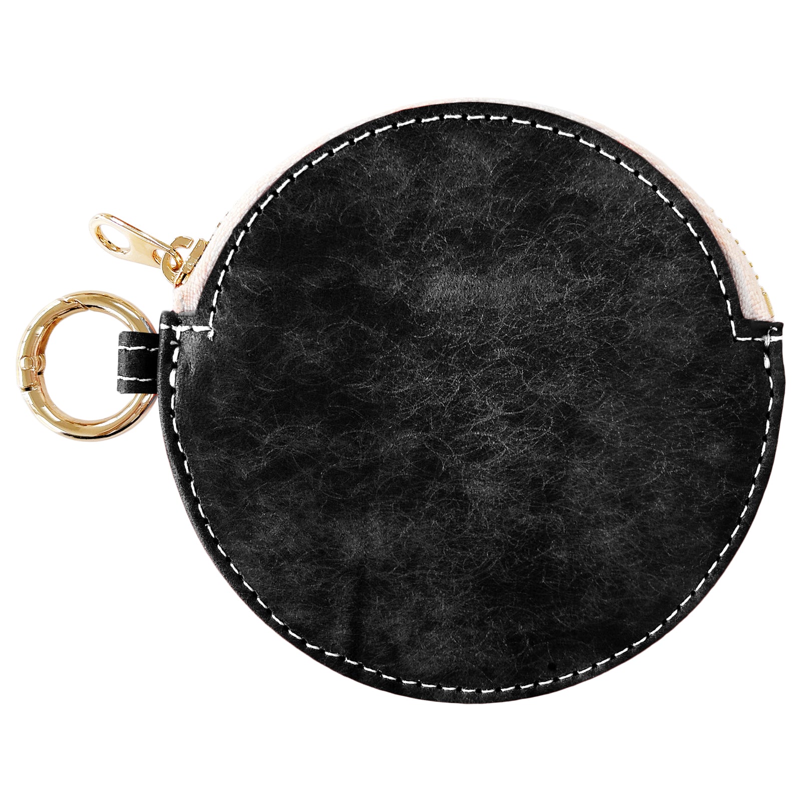 【財布の百貨店公式】 本革 レザリア レザー 丸い財布 小銭入れ メンズ レディース 革 レザー 牛革 ポーチ カード収納 CC-C2-02 【安心の返品保証付き】