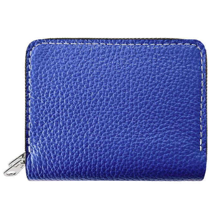 【財布の百貨店公式】 蛇腹 ダブルファスナー 財布 本革 型押し カード収納 ミニ財布 小さい財布 使いやすい 牛革 革財布 ラウンド型財布 ベーシックダンディ 【安心の返品保証付き】