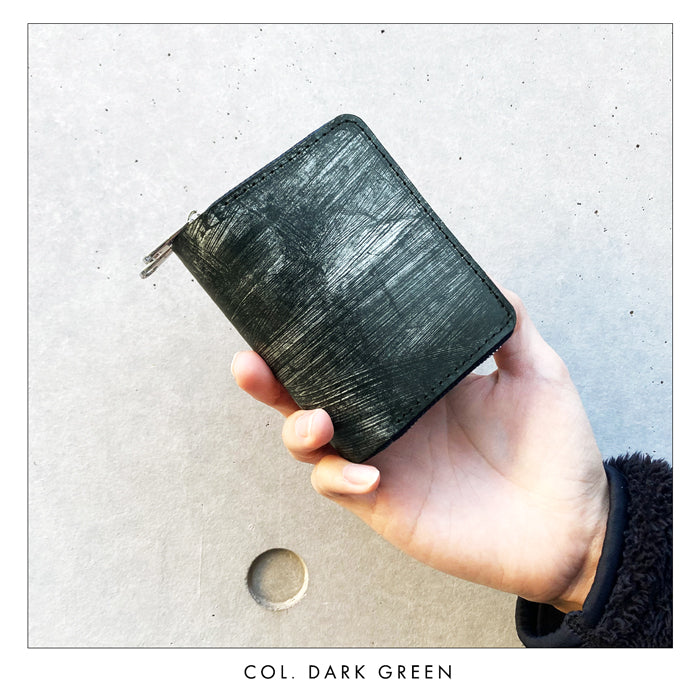 【財布の百貨店公式】 蛇腹 ダブルファスナー 財布 本革 イギリス製 ブライドルレザー カード収納 小さい財布 使いやすい 牛革 革財布 ラウンド型財布 【安心の返品保証付き】