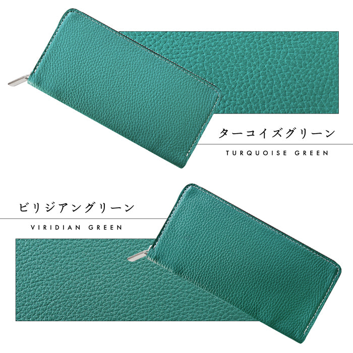 【財布の百貨店公式】 蛇腹 カードポケット付き 長財布 本革 型押し 財布 ラウンド型ファスナー メンズ ベーシックダンディ 【安心の返品保証付き】