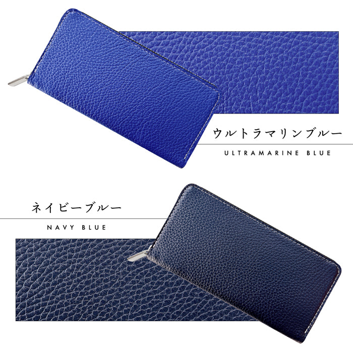 【財布の百貨店公式】 蛇腹 カードポケット付き 長財布 本革 型押し 財布 ラウンド型ファスナー メンズ ベーシックダンディ 【安心の返品保証付き】