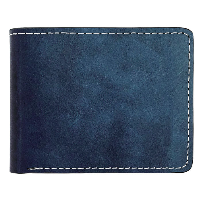 CULLNI クルニ 財布 本革 牛革 二つ折り ブルー メンズ レディース CULLNI クルニ 財布 本革 牛革 二つ折り ブルー メンズ レディース