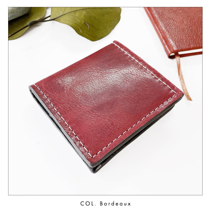 【財布の百貨店公式】 ボックス型 コインケース 本革 ジェントルマン 牛革 小銭入れ メンズ レディース コンパクト スリム 薄型 ヌメ革 ボックス型コインケース 【安心の返品保証付き】