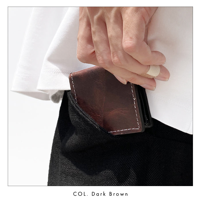 【財布の百貨店公式】 ボックス型 コインケース 本革 ジェントルマン 牛革 小銭入れ メンズ レディース コンパクト スリム 薄型 ヌメ革 ボックス型コインケース 【安心の返品保証付き】