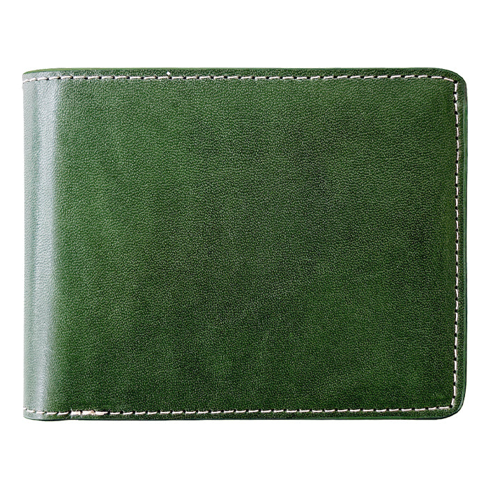 【財布の百貨店公式】 本革 上品な紳士レザー二つ折り財布 メンズ カード収納 小銭入れ コインケース付き サイフ ウォレット 薄型 コンパクト 【WM-D1-07】 【安心の返品保証付き】