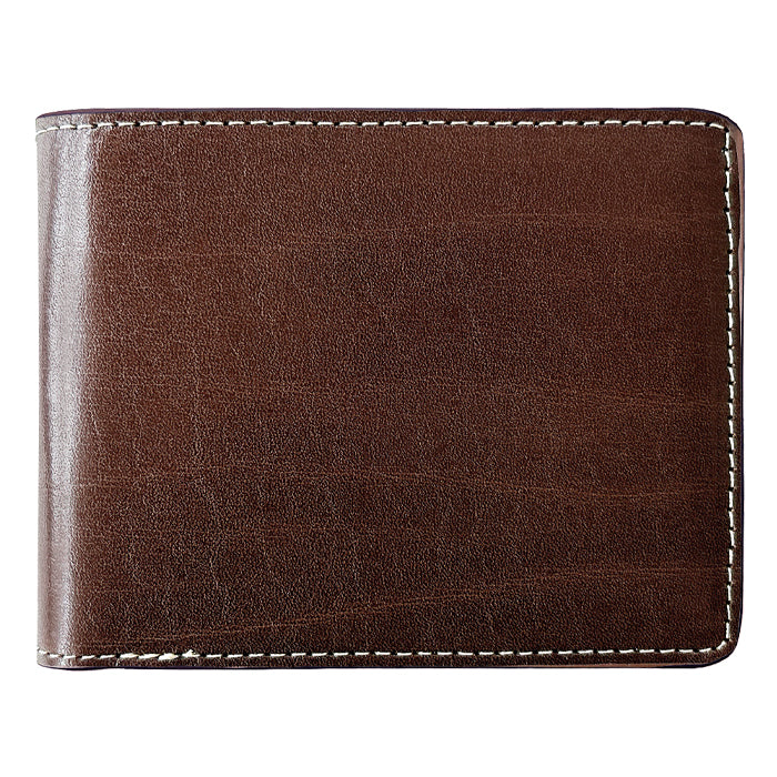 【財布の百貨店公式】 本革 上品な紳士レザー二つ折り財布 メンズ カード収納 小銭入れ コインケース付き サイフ ウォレット 薄型 コンパクト 【WM-D1-07】 【安心の返品保証付き】