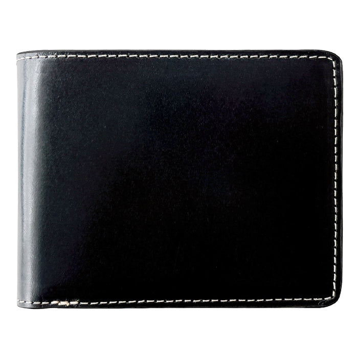 【財布の百貨店公式】 本革 上品な紳士レザー二つ折り財布 メンズ カード収納 小銭入れ コインケース付き サイフ ウォレット 薄型 コンパクト 【WM-D1-07】 【安心の返品保証付き】