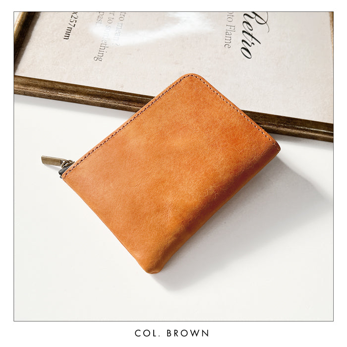 【財布の百貨店公式】 本革 レザリア L字ジッパー財布 レディース メンズ カード収納 小銭入れ サイフ ウォレット 革 レザー 牛革 【WM-L1-02】 【安心の返品保証付き】