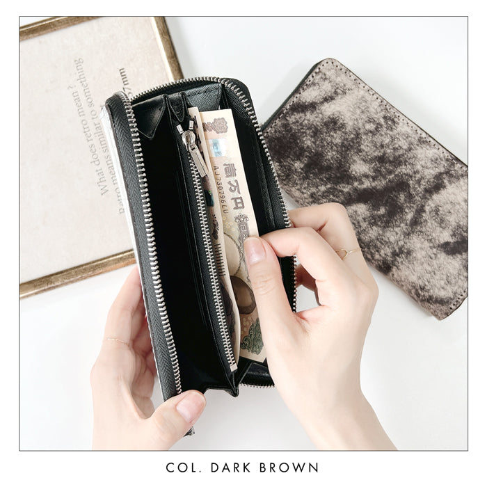 財布の百貨店公式】長財布 イタリア産 マルゴーフォグ 本革 財布