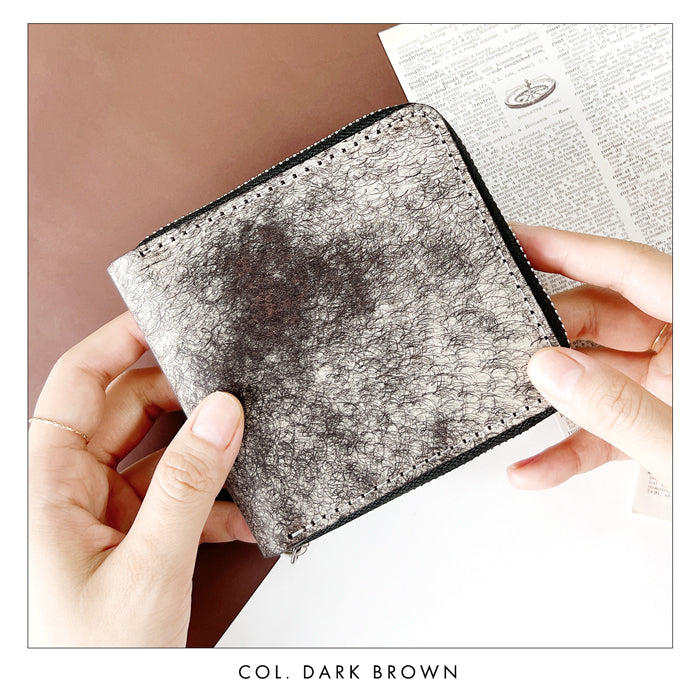 財布の百貨店公式】イタリア産 本革 マルゴーフォグ ラウンド型 二